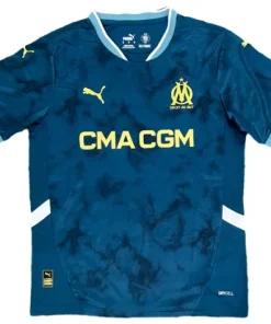 Marsella Camiseta 2024 2025 Segunda Azul - Camiseta Marsella | PTDHMALL