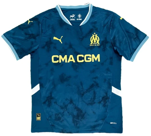Marsella Camiseta 2024 2025 Segunda Azul - Camiseta Marsella | PTDHMALL