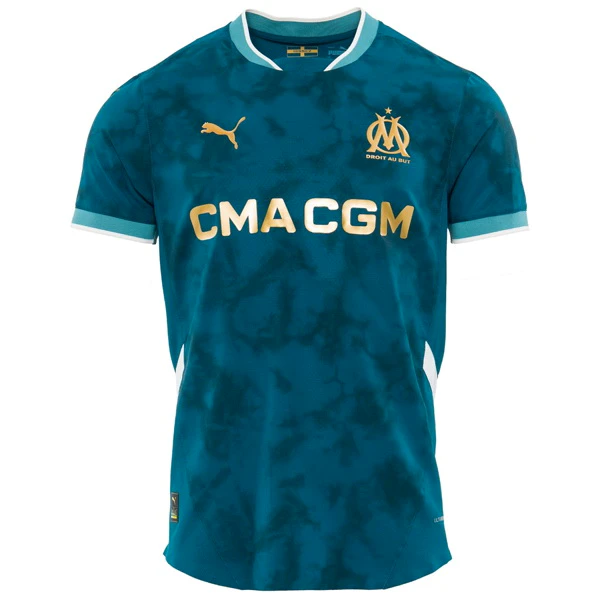 Marsella Camiseta 2024 2025 Segunda Azul - Camiseta Marsella | PTDHMALL