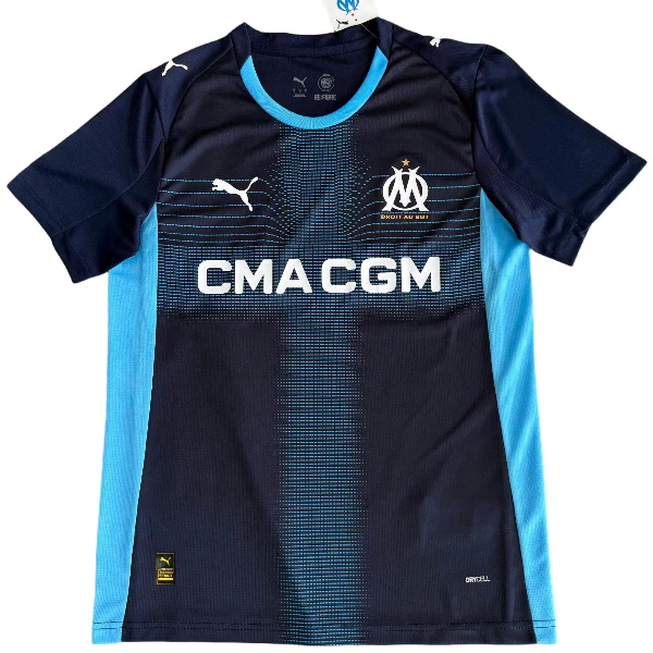 Marsella Camiseta 2025 2026 Segunda Negra - Camiseta Marsella | PTDHMALL