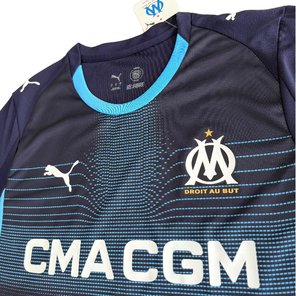 Marsella Camiseta 2025 2026 Segunda Negra - Camiseta Marsella | PTDHMALL