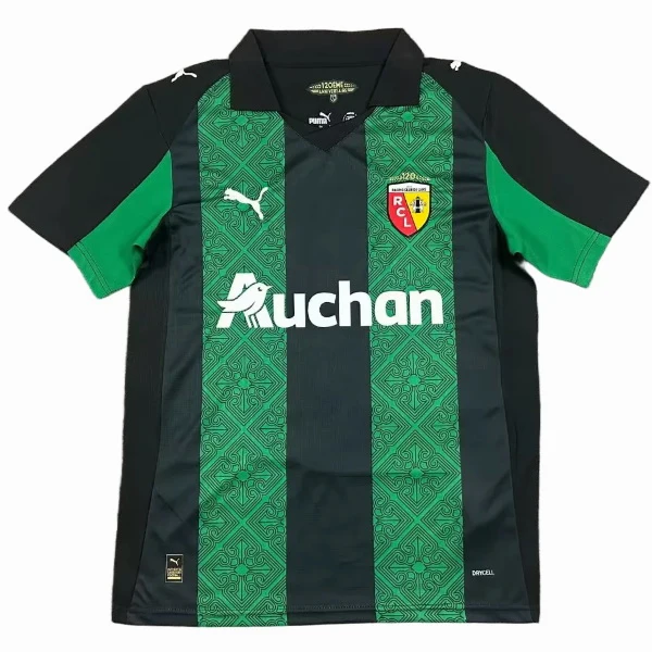 RC Lens Camiseta 2025 2026 Segunda Verde - Camiseta Rc Lens | PTDHMALL