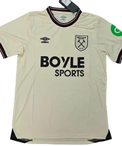 West Ham United Camiseta 2025 2026 Segunda Amarilla - Camiseta West Ham United | PTDHMALL