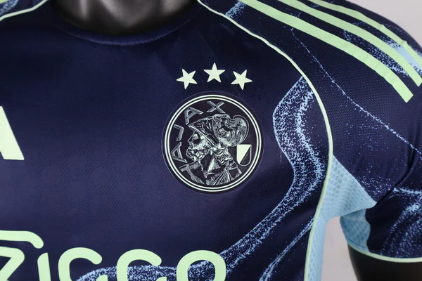 Ajax Camiseta Edición Jugadores 2025 2026 Segunda Azul - Camiseta Ajax | PTDHMALL
