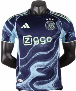 Ajax Camiseta Edición Jugadores 2025 2026 Segunda Azul - Camiseta Ajax | PTDHMALL