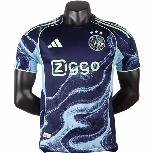 Ajax Camiseta Edición Jugadores 2025 2026 Segunda Azul - Camiseta Ajax | PTDHMALL
