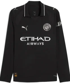 Manchester City Camiseta 2025 2026 Segunda Negra - Camiseta Manchester City | PTDHMALL