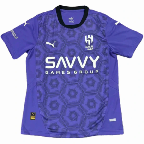 Al Hilal Saudi Camiseta 2024 2025 Tercera Púrpura - Al Hilal Saudi Football Club Camiseta | PTDHMALL