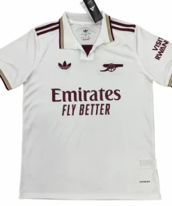 Arsenal Camiseta 2025 2026 Tercera Blanca - Camiseta Arsenal | PTDHMALL