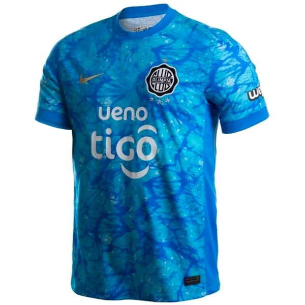 Club Olimpia Camiseta 2025 2026 Tercera Azul - Camiseta Club Olimpia | PTDHMALL