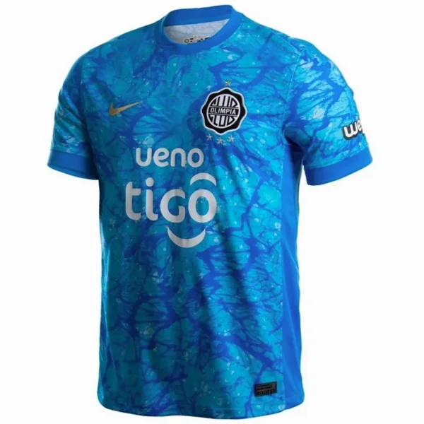 Club Olimpia Camiseta 2025 2026 Tercera Azul - Camiseta Club Olimpia | PTDHMALL