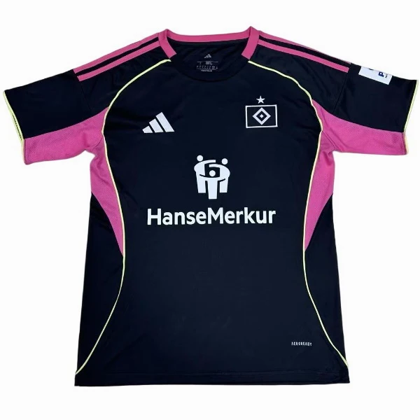 Hamburgo S.V Camiseta 2025 2026 Tercera Negra - Camiseta Bundesliga Hamburgo S.V | PTDHMALL