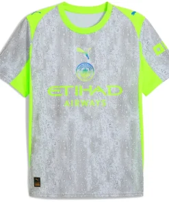 Manchester City Camiseta 2025 2026 Tercera Gris - Camiseta Manchester City | PTDHMALL