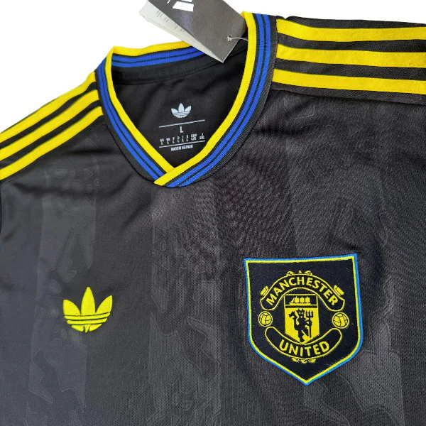 Manchester United Camiseta 2025 2026 Tercera Negra - Camiseta Manchester United | PTDHMALL