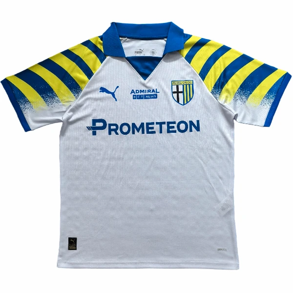 Parma Camiseta 2025 2026 Tercera Blanca - Camiseta Real Madrid Parmalat | PTDHMALL