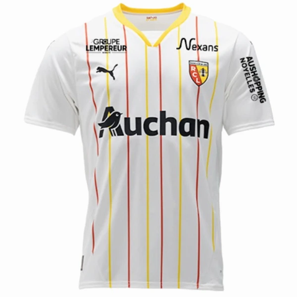 RC Lens Camiseta 2024 2025 Tercera Blanca - Camiseta Rc Lens | PTDHMALL