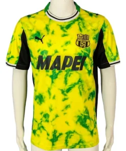 Sassuolo Camiseta 2025 2026 Tercera Amarilla - Camiseta Serie A Sassuolo | PTDHMALL