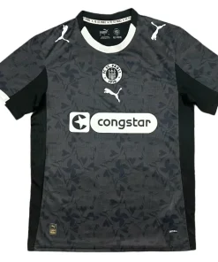 FC St. Pauli Camiseta 2025 2026 Tercera Negra - Camiseta Fc St Pauli | PTDHMALL