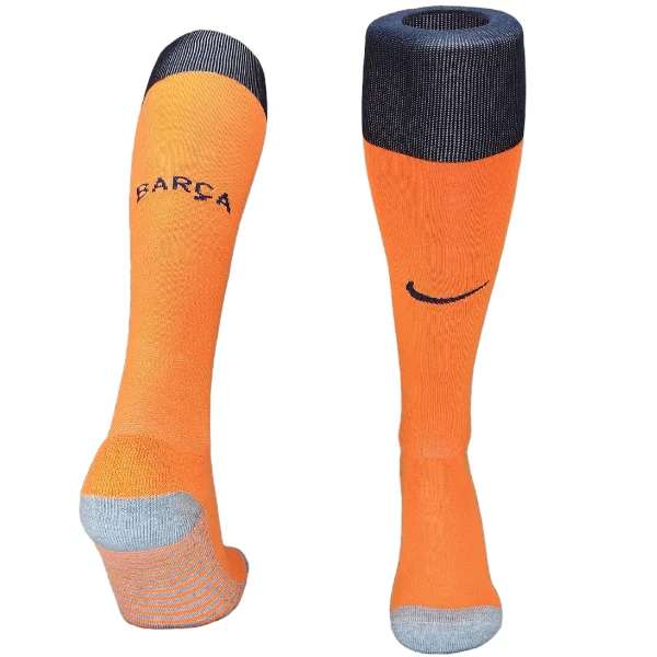 FC Barcelona Calcetines 2025 2026 Tercera Naranja - FC Barcelona Barata | PTDHMALL