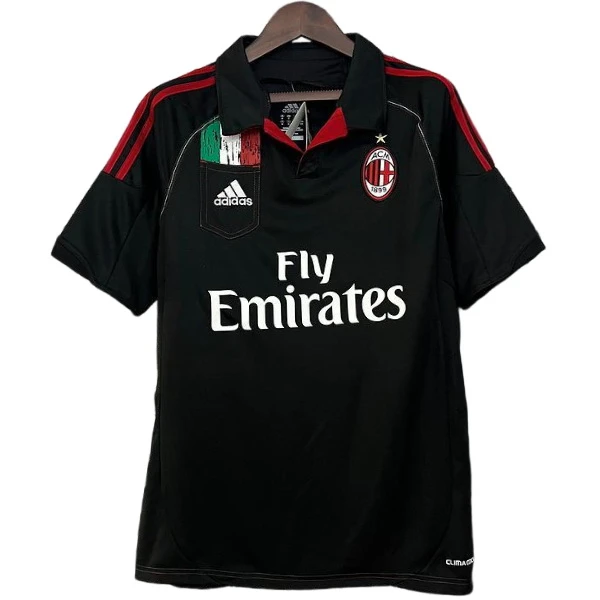 AC Milan Camiseta 2012 2013 Tercera Negra - Camiseta Ac Milan | PTDHMALL