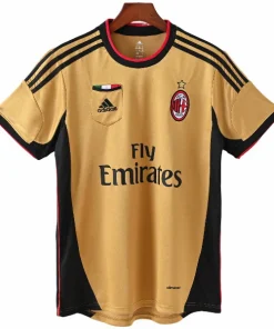 AC Milan Camiseta 2013 2014 Tercera Amarilla - Camiseta Ac Milan | PTDHMALL