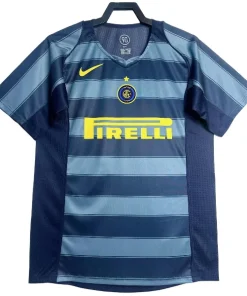 Inter Milán Camiseta 2004 2005 Tercera Azul - Camiseta Inter Milán | PTDHMALL