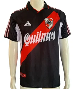 River Plate Camiseta 2000 2002 Tercera Negra - Camiseta River Plate | PTDHMALL