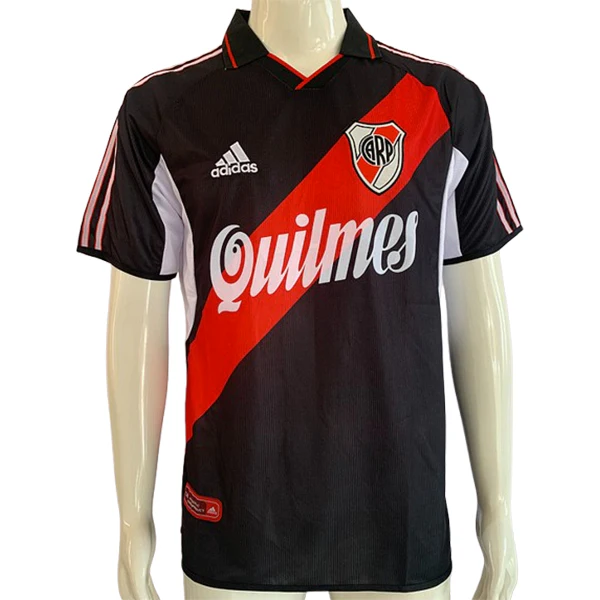 River Plate Camiseta 2000 2002 Tercera Negra - Camiseta River Plate | PTDHMALL