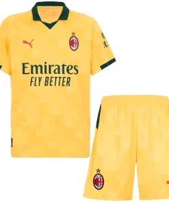 AC Milan Conjunto 2025 2026 Tercera Amarillo - AC Milan Barata | PTDHMALL