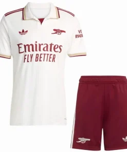 Arsenal Conjunto 2025 2026 Tercera Blanco - Arsenal Barata | PTDHMALL