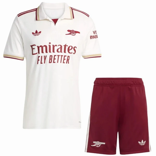 Arsenal Conjunto 2025 2026 Tercera Blanco - Arsenal Barata | PTDHMALL