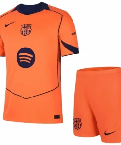FC Barcelona Camiseta 2025 2026 Tercera Naranja - Camiseta Barcelona | PTDHMALL