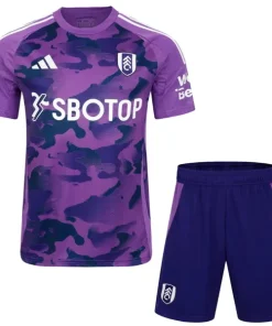 Fulham Conjunto 2024 2025 Tercera Púrpura - Fulham Barata | PTDHMALL