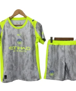 Manchester City Conjunto 2025 2026 Tercera Gris - Manchester City Barata | PTDHMALL