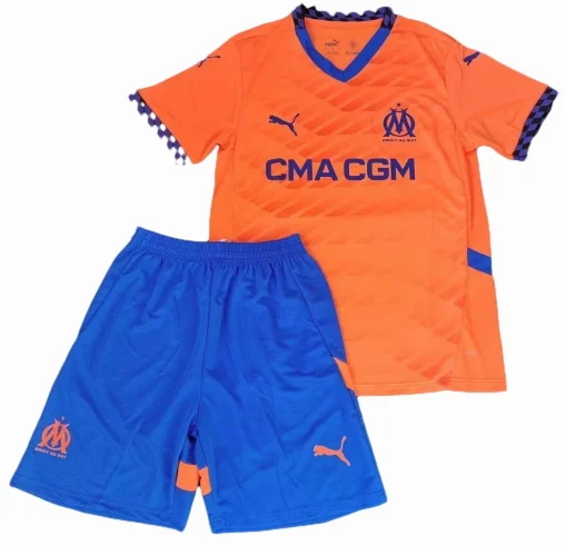 Marsella Conjunto 2024 2025 Tercera Naranja - Marsella Barata | PTDHMALL