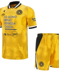 Udinese Conjunto 2025 2026 Tercera Amarillo - Udinese Barata | PTDHMALL