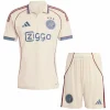 Conjunto 2025 2026 Tercera Amarillo - Ajax Niños Barata | PTDHMALL