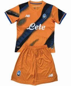 Conjunto 2025 2026 Tercera Naranja - Atalanta BC Niños Barata | PTDHMALL