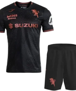Conjunto 2025 2026 Tercera Negro - Torino Niños Barata | PTDHMALL