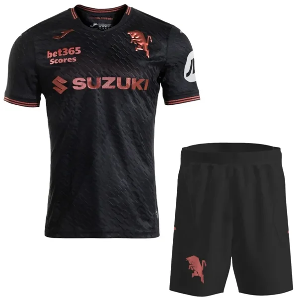 Conjunto 2025 2026 Tercera Negro - Torino Niños Barata | PTDHMALL