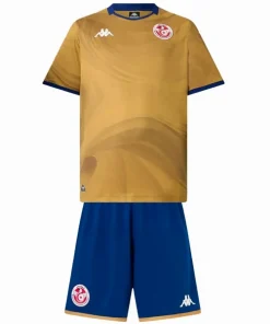 Conjunto 2026 Tercera Amarillo - Túnez Niños Barata | PTDHMALL