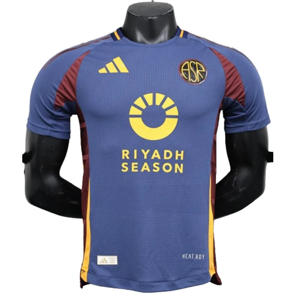 AS Roma Camiseta Edición Jugadores 2024 2025 Tercera Azul - Camiseta Serie A AS Roma | PTDHMALL