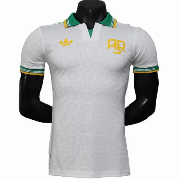 AS Roma Camiseta Edición Jugadores 2025 2026 Tercera Blanca - Camiseta Serie A AS Roma | PTDHMALL
