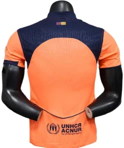 FC Barcelona Camiseta Edición Jugadores 2025 2026 Tercera Naranja - Camiseta Barcelona | PTDHMALL