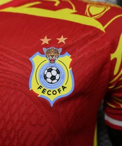 Congo Camiseta Edición Jugadores 2026 Tercera Roja - Camiseta Congo | PTDHMALL
