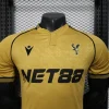 Crystal Palace Camiseta Edición Jugadores 2025 2026 Tercera Amarilla - Camiseta Crystal Palace | PTDHMALL