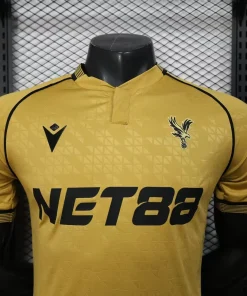 Crystal Palace Camiseta Edición Jugadores 2025 2026 Tercera Amarilla - Camiseta Crystal Palace | PTDHMALL