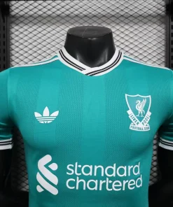 Liverpool Camiseta Edición Jugadores 2025 2026 Tercera Verde - Camiseta Liverpool | PTDHMALL
