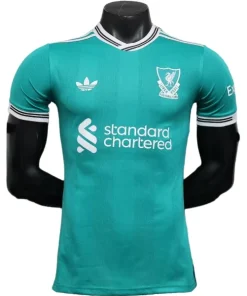 Liverpool Camiseta Edición Jugadores 2025 2026 Tercera Verde - Camiseta Liverpool | PTDHMALL