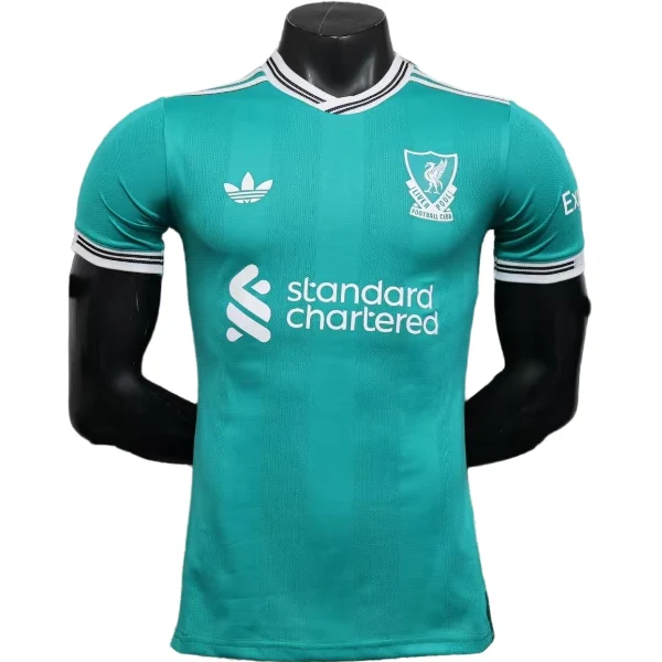 Liverpool Camiseta Edición Jugadores 2025 2026 Tercera Verde - Camiseta Liverpool | PTDHMALL